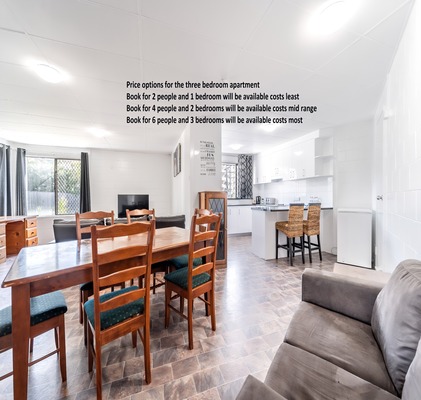 three bedroom apartment